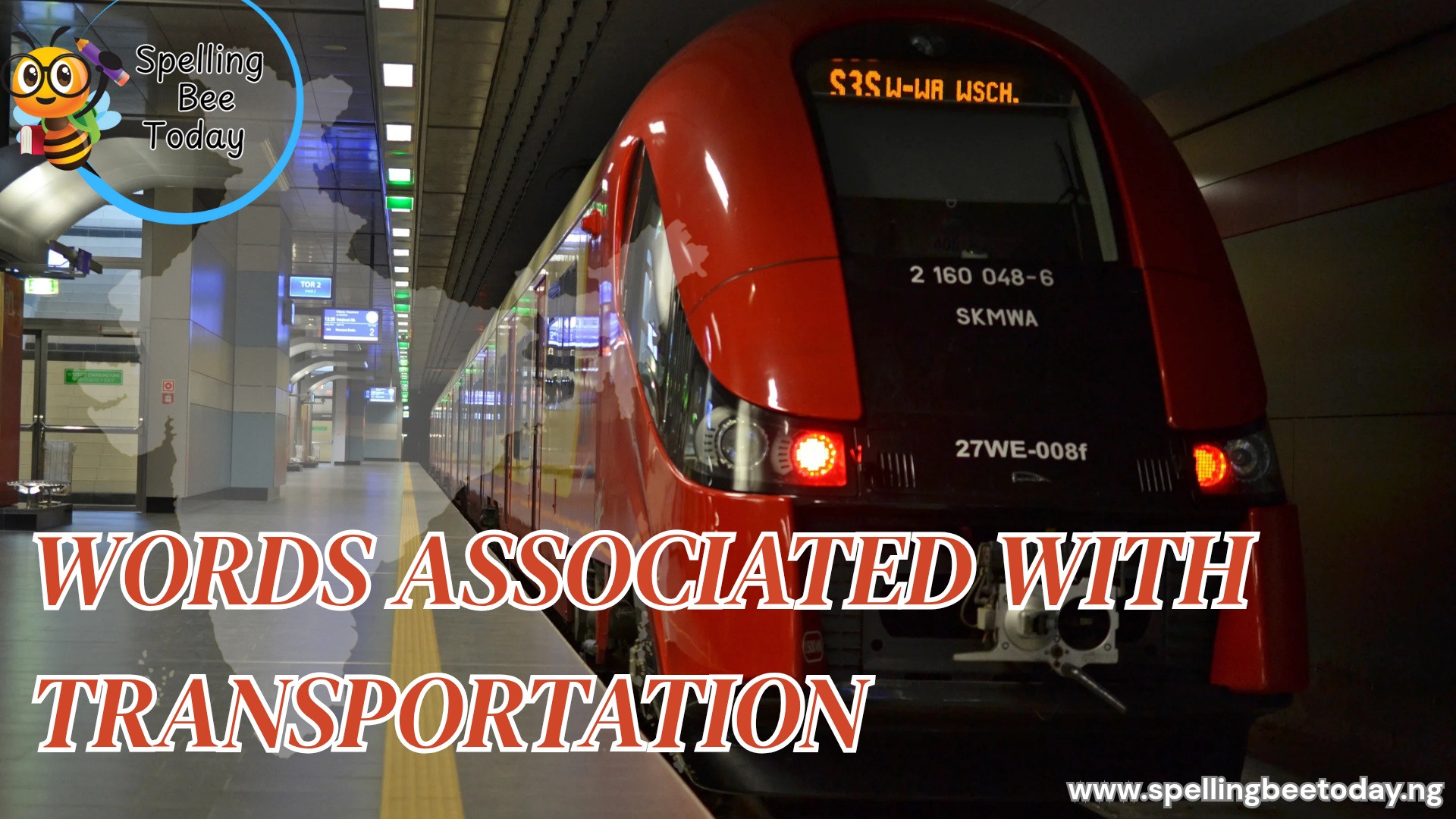 Words associated with Transportation