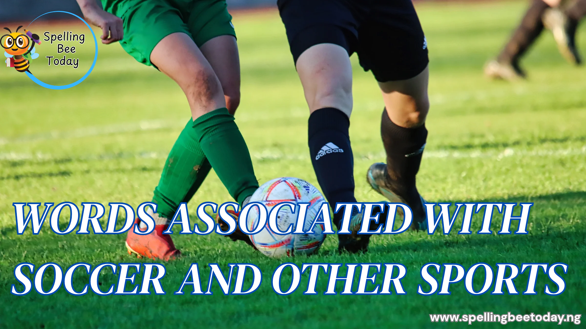 Words associated with soccer and other sports