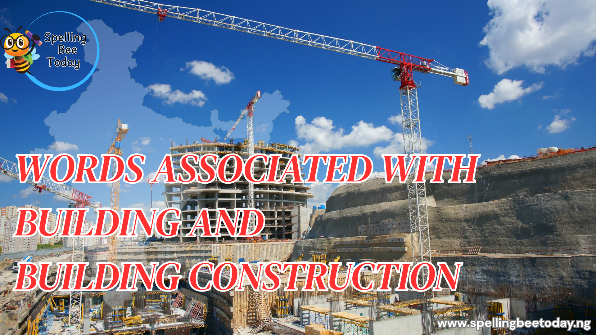 words associated with Building and Building construction