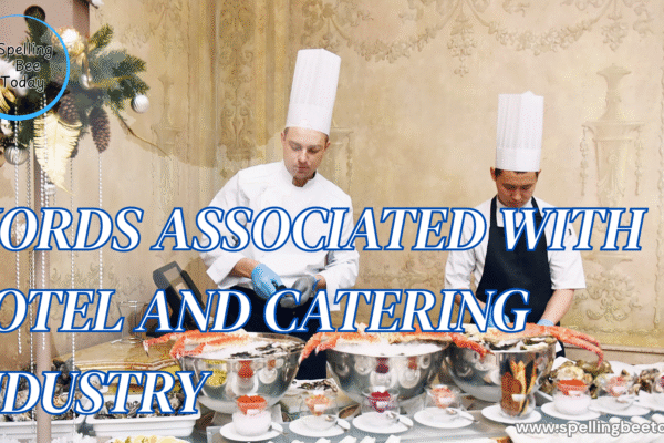 22 Words Associated With Hotel and Catering Industries and their Meaning words associated with hotel and catering