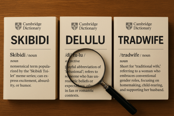 Skibidi, Delulu, Tradwife becomes latest set of Slangs added to Cambridge Dictionary skibidi, delulu, tradwife